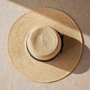 Cappello Spiaggia in paglia naturale