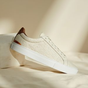 Sneakers Sabato in tela e cuoio