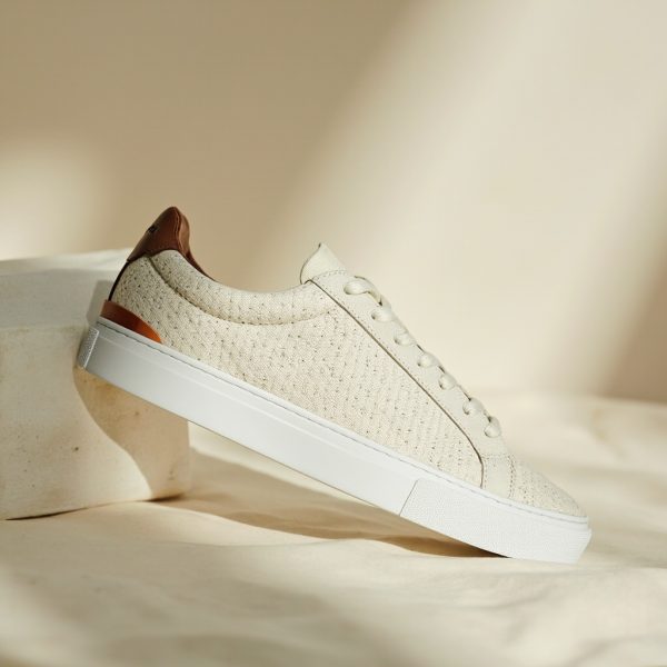Sneakers Sabato in tela e cuoio